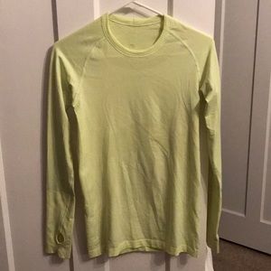 Lululemon long sleeve swiftly shirt